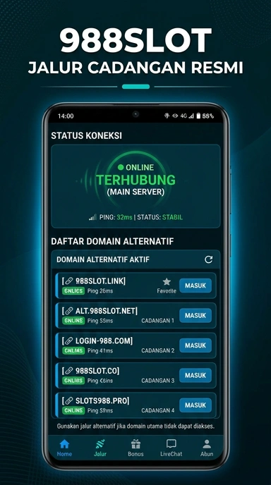 Link Alternatif 988slot untuk Pengguna Android Indonesia