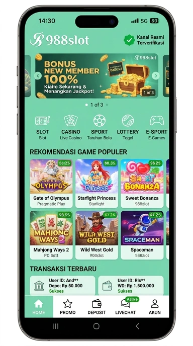 Halaman Resmi 988slot untuk Pengguna Android Indonesia