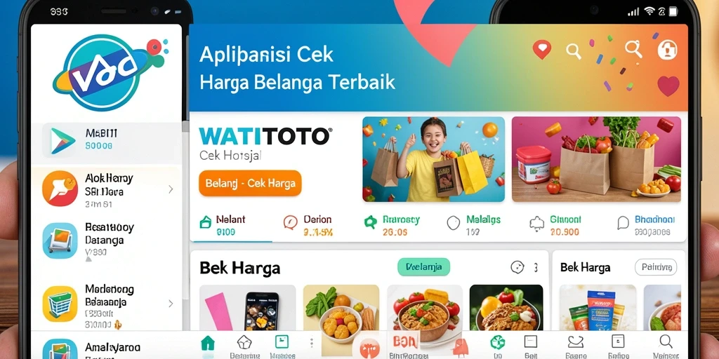 Tampilan antarmuka WATITOTO untuk pengecekan harga yang mudah dan cepat.